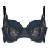 Twiggy Non-Padded Underwired Bra, Niebieski