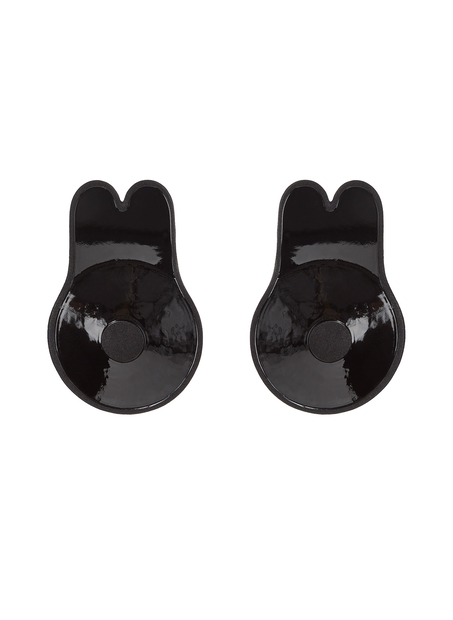 Przyklejane miseczki unoszące biust, Czarny