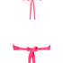 G&oacute;ra od bikini typu bandeau Crinkle, R&oacute;żowy