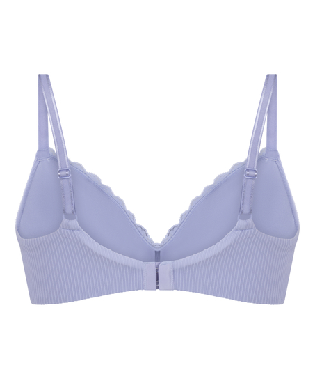 Biustonosz usztywniany bez fiszbin Lola, Fioletowy