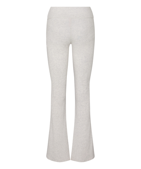 Flared Lounge Pants, Szary