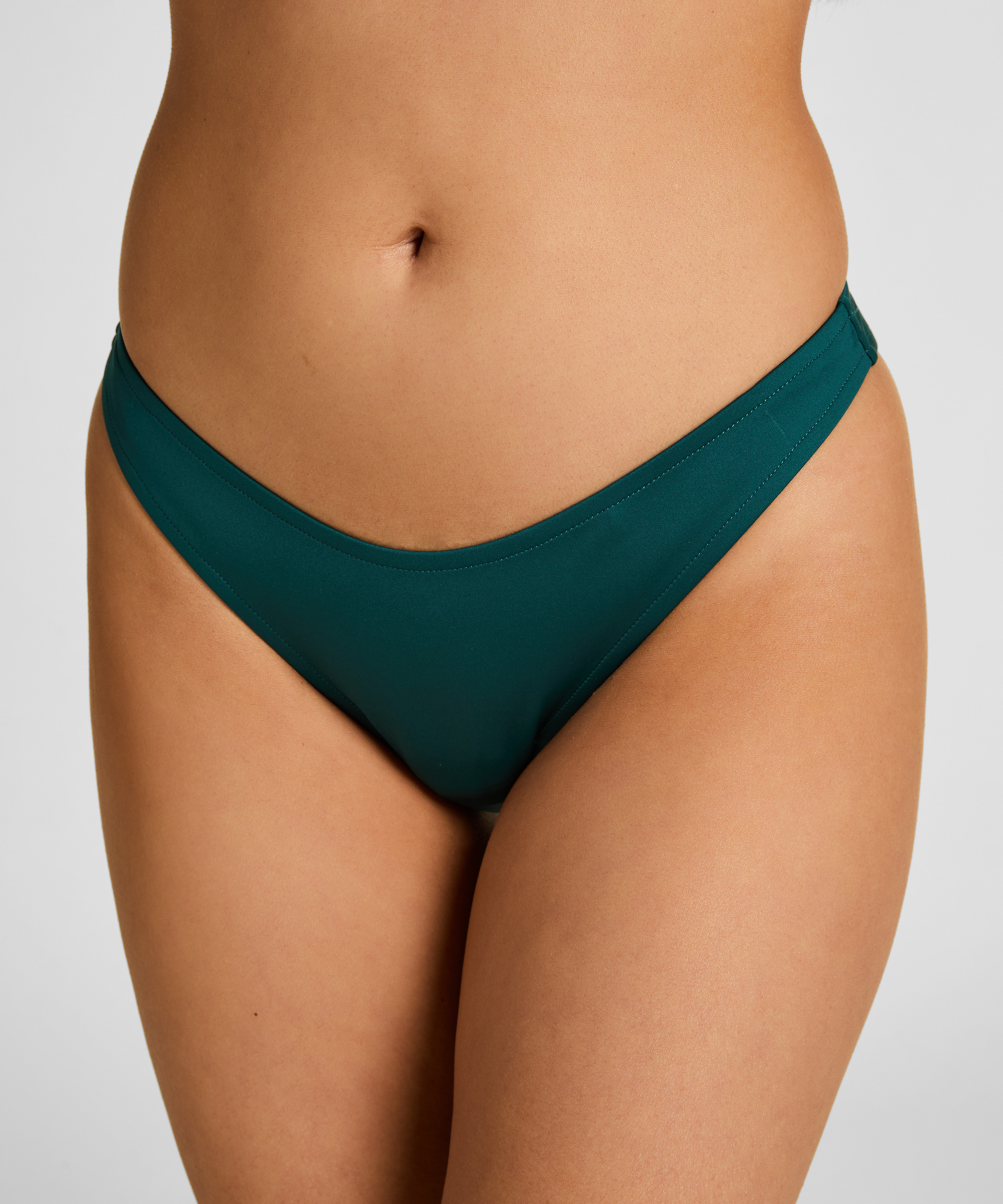 Neoprenowe bikini z wysokimi nogawkami, Zielony, main