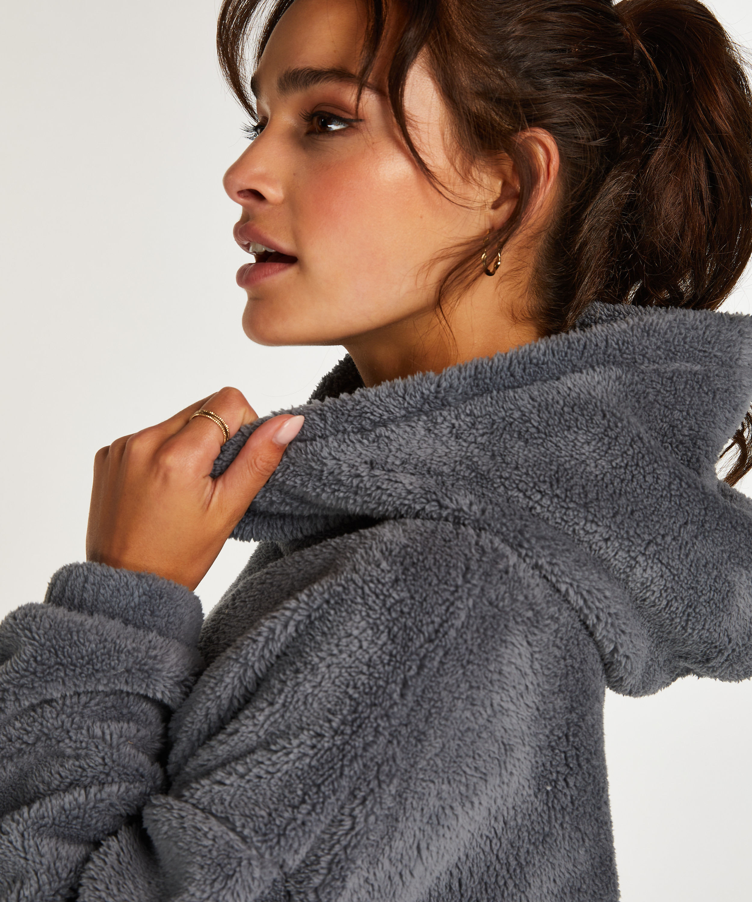 Polarowa sukienka Snuggle, Zielony, main