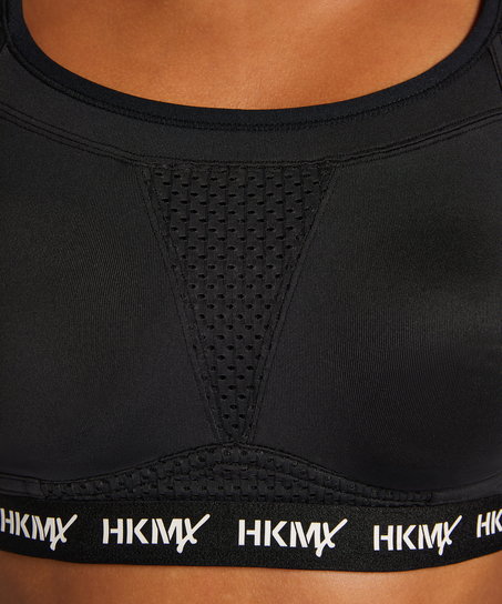 Biustonosz sportowy HKMX Elite Level 3, Czarny