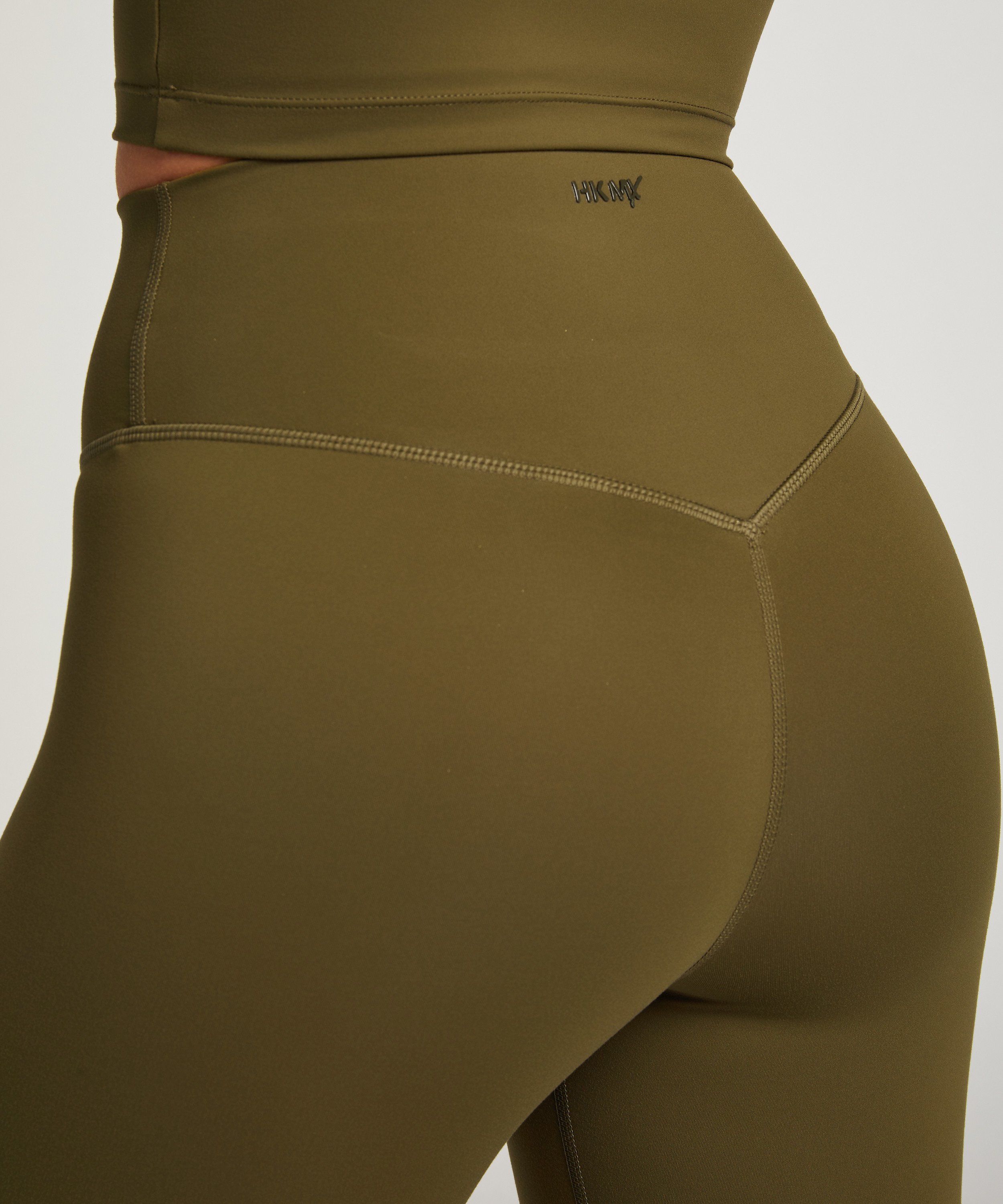 HKMX Legginsy z wysokim stanem, Zielony, main