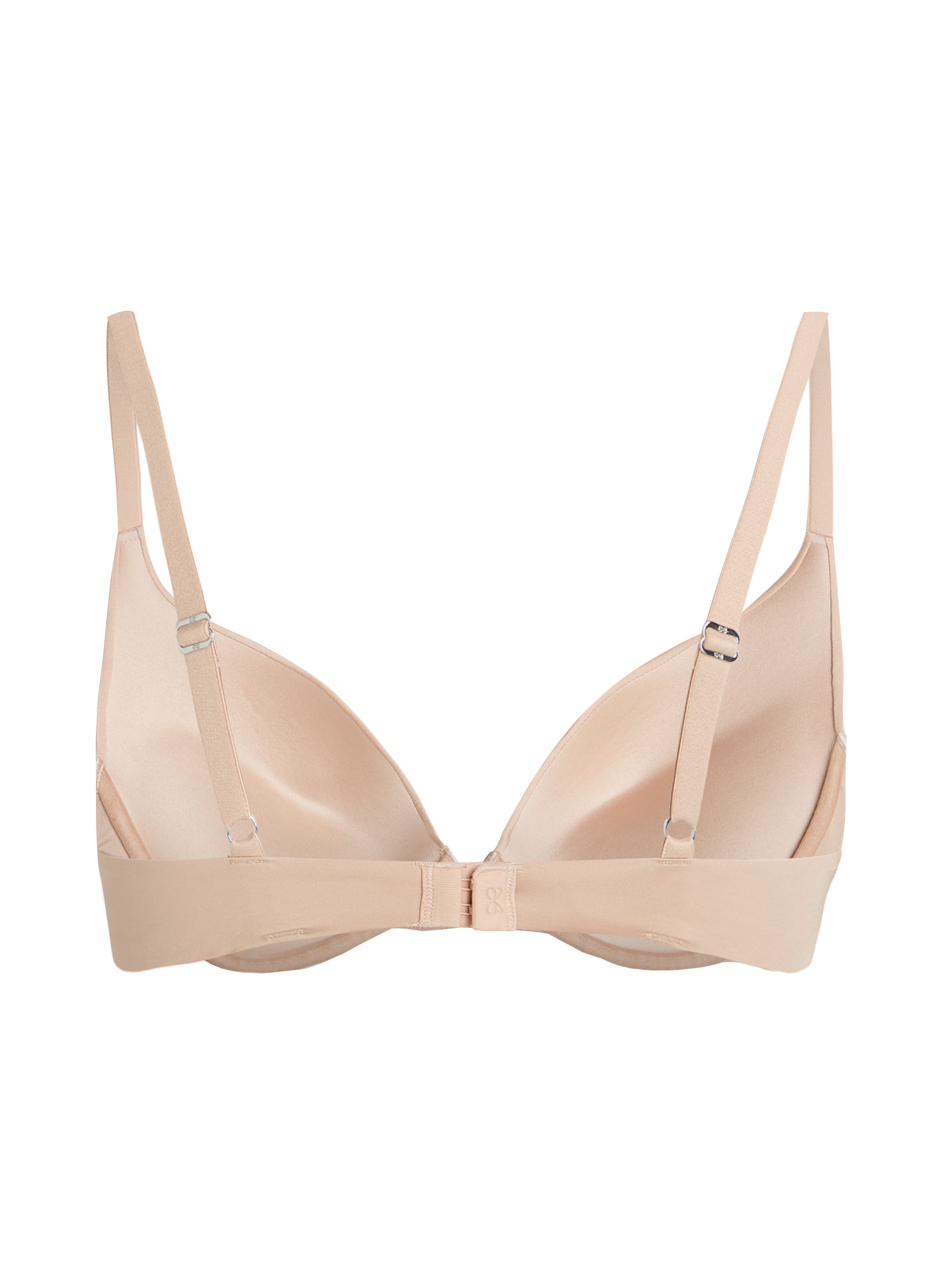 Usztywniony biustonosz push-up z fiszbinami Smooth, Beżowy, main
