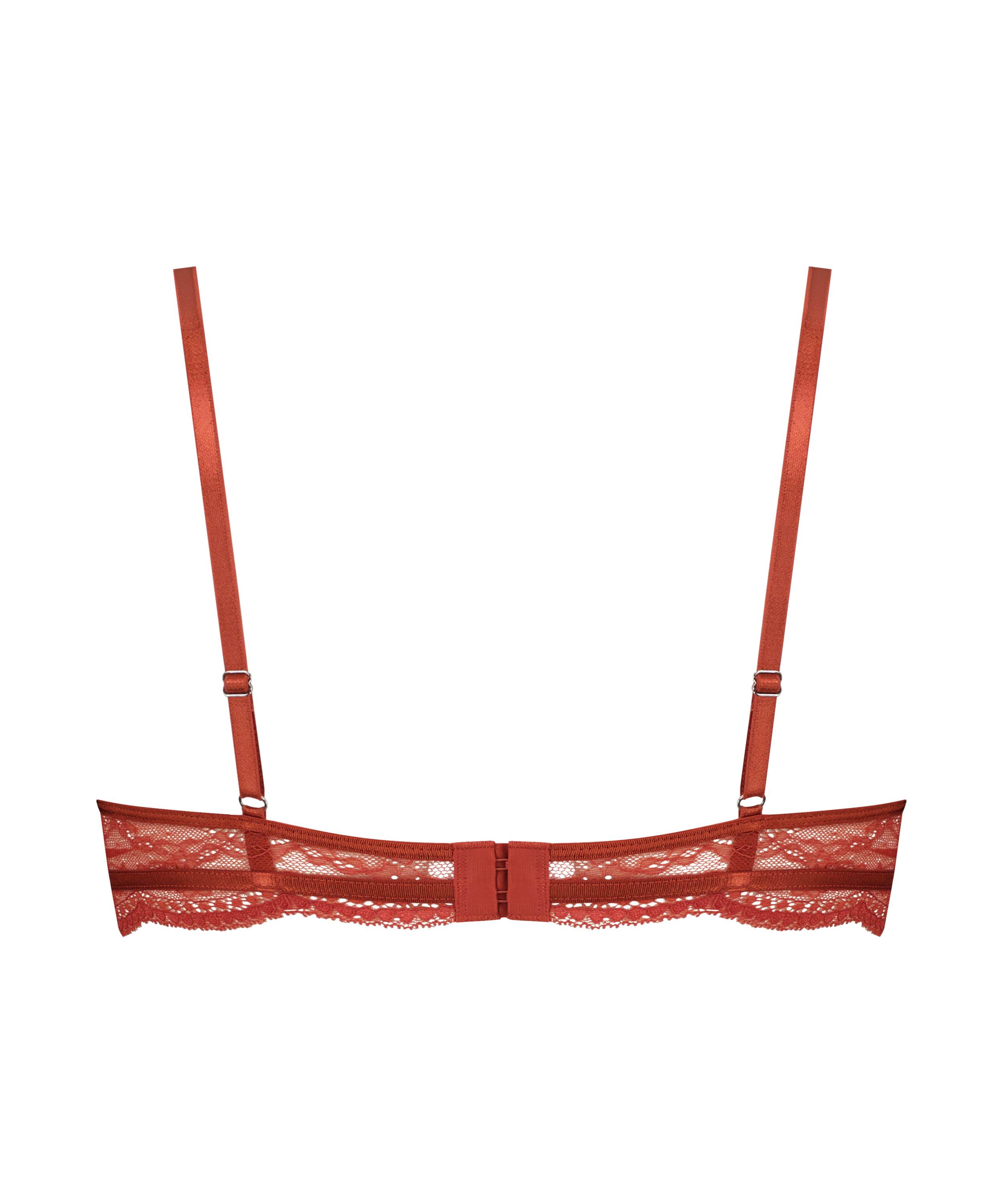 Nieusztywniany biustonosz z fiszbinami Isabelle, Pomarańczowy, main