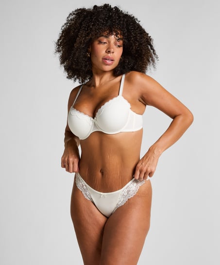 Brazyliay Caro z wysokim wycięciem, Biały