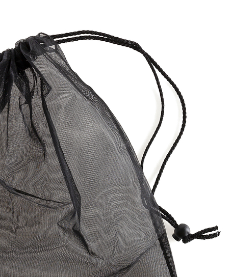 Duży worek do prania wyrobów dziewiarskich, Czarny