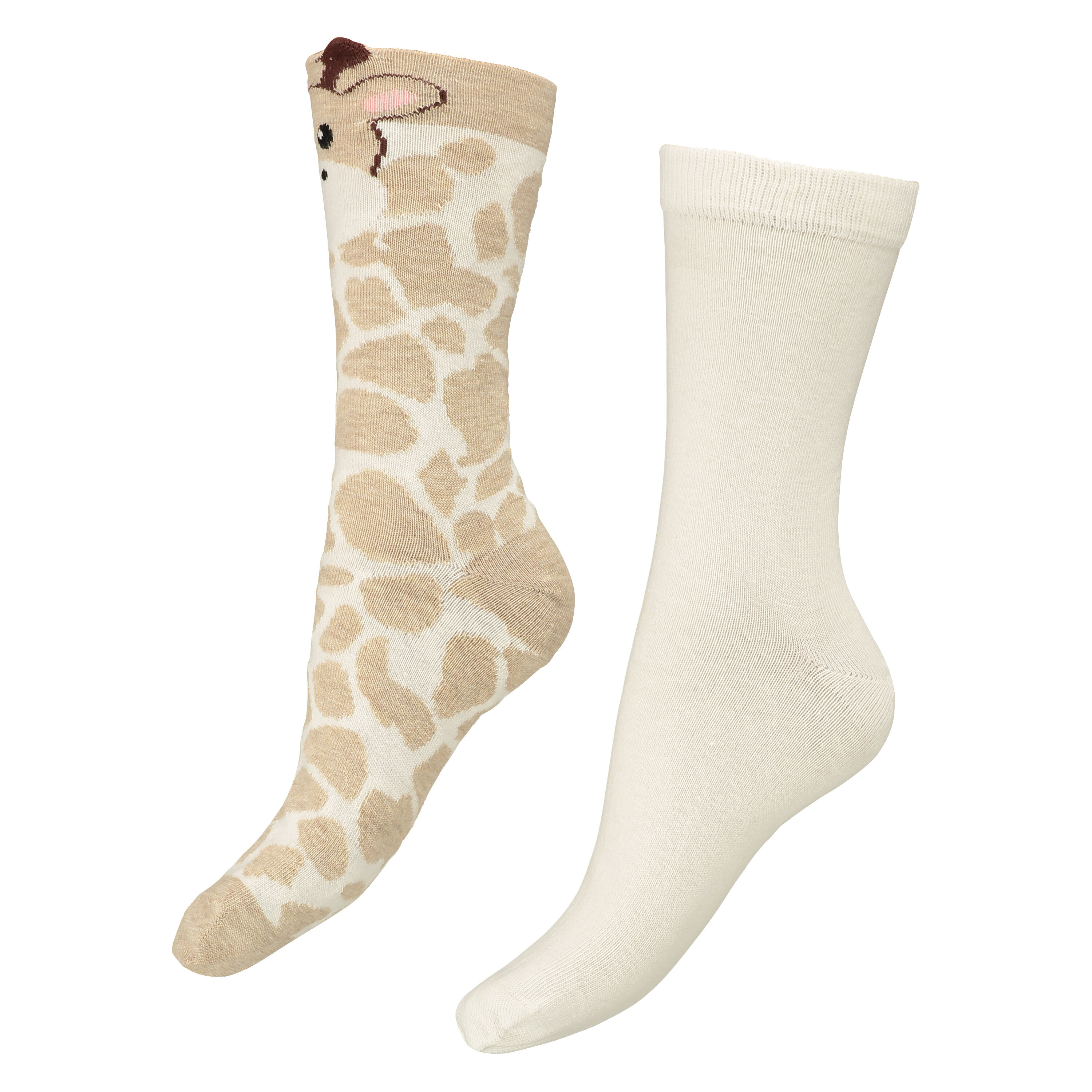2 Pairs of Socks, Biały