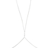 Łańcuszek Body Chain z perłami, Szary