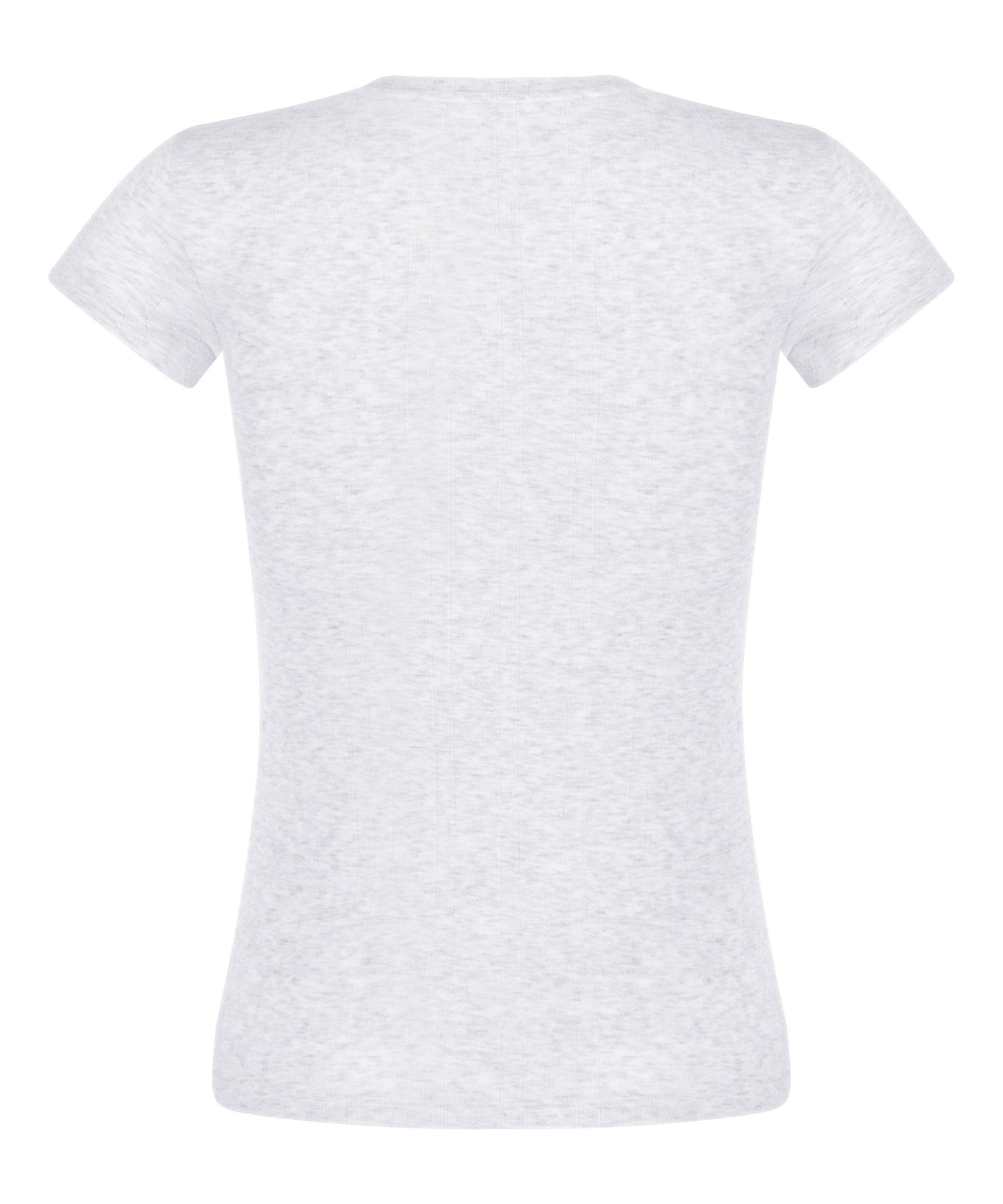 Top Pointelle, Szary, main