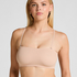 Bandeau Bralette Smooth, Beżowy
