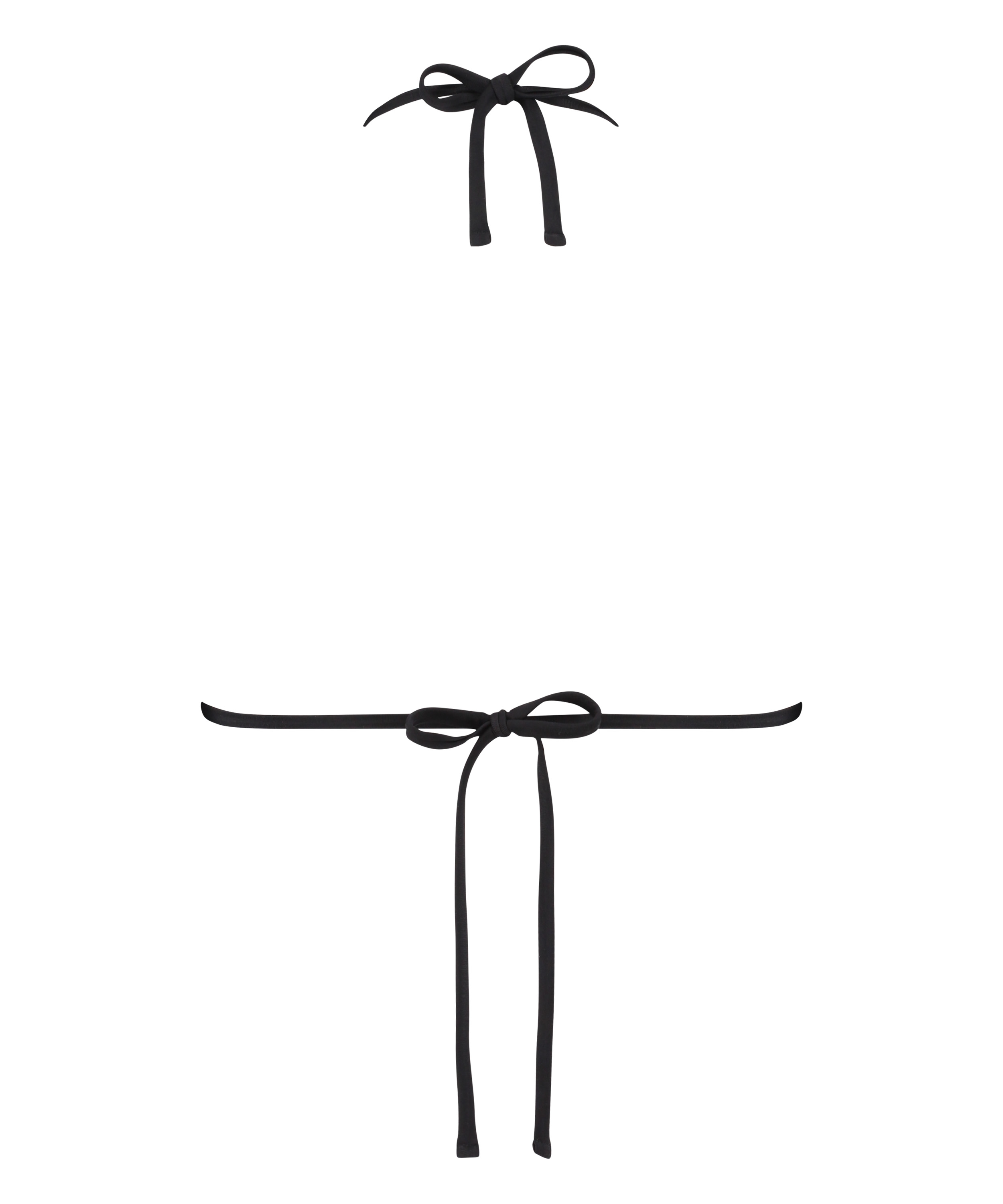 Tr&oacute;jkątna g&oacute;ra od bikini Maui, Czarny, main