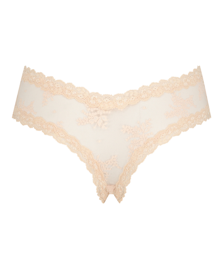 Brazyliany V-shape Mesh, R&oacute;żowy