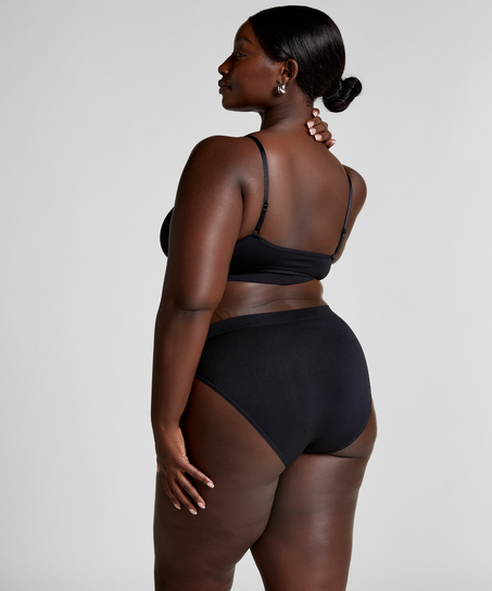 Wysokie majtki Dide, Czarny