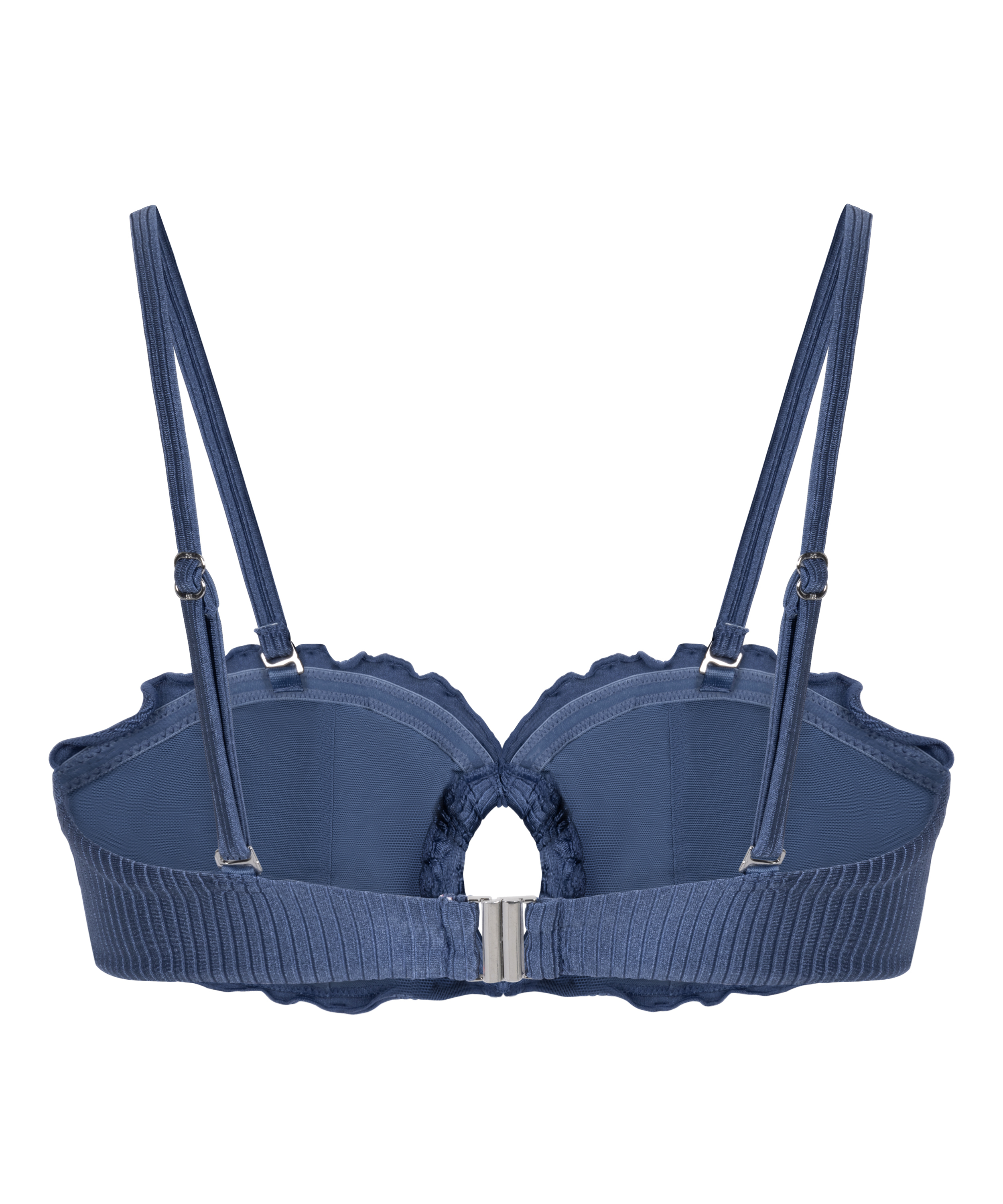 Biustonosz bikini typu bandeau Sardinia, Niebieski, main