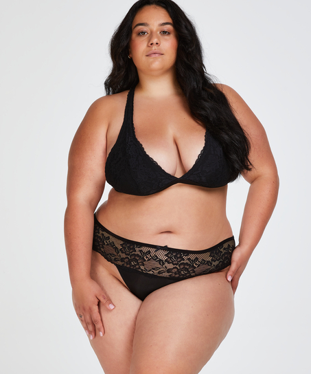 Stringi bokserki Bianca, Czarny