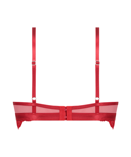 Biustonosz bralette Pippa, Czerwony