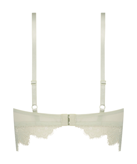 Biustonosz z wkładkami bez fiszbin longline Marilee, Zielony