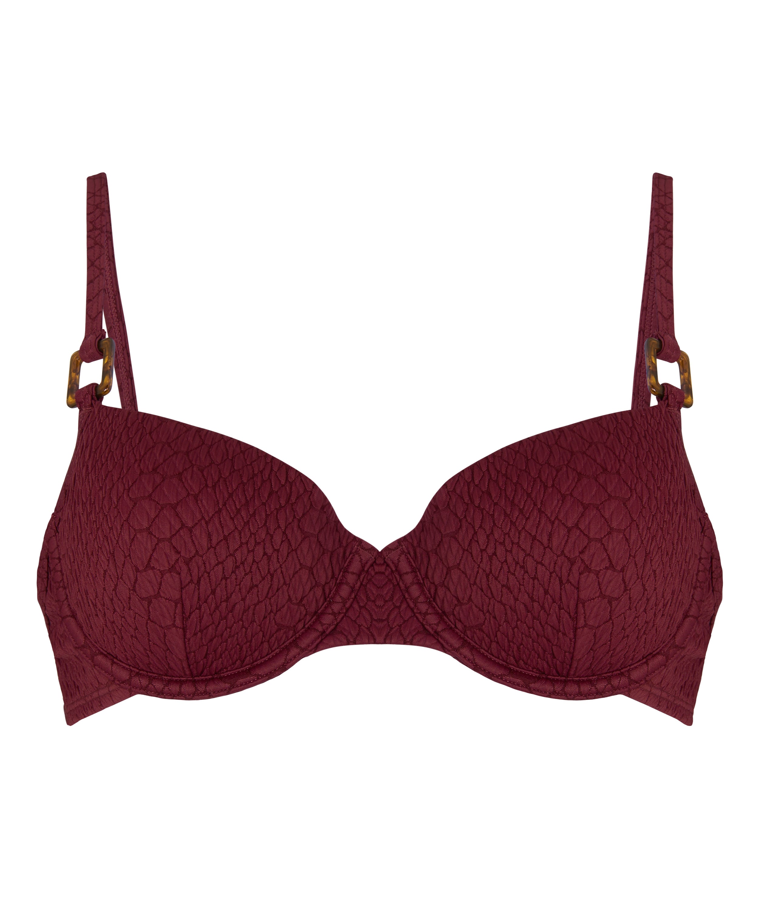 Tr&oacute;jkątny Top Bikini Aruba, Fioletowy, main