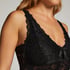 Halka Nora Lace Long, Czarny