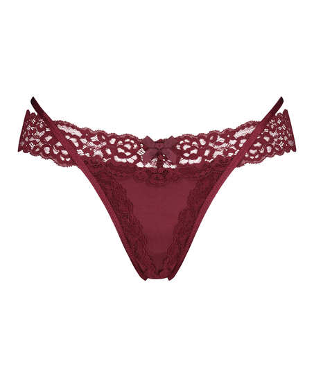 String z niskim stanem Willow, Czerwony