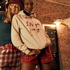 Twill Shorts, Czerwony