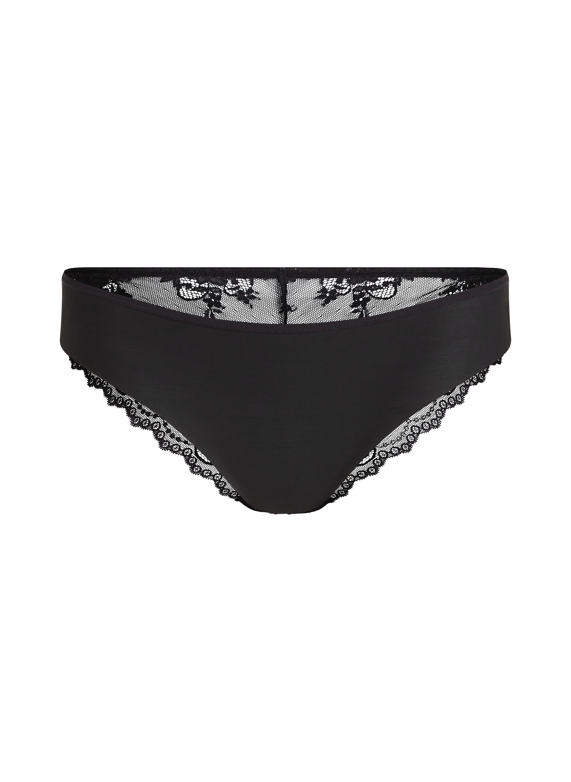 Brazyliany Lace Back, Czarny