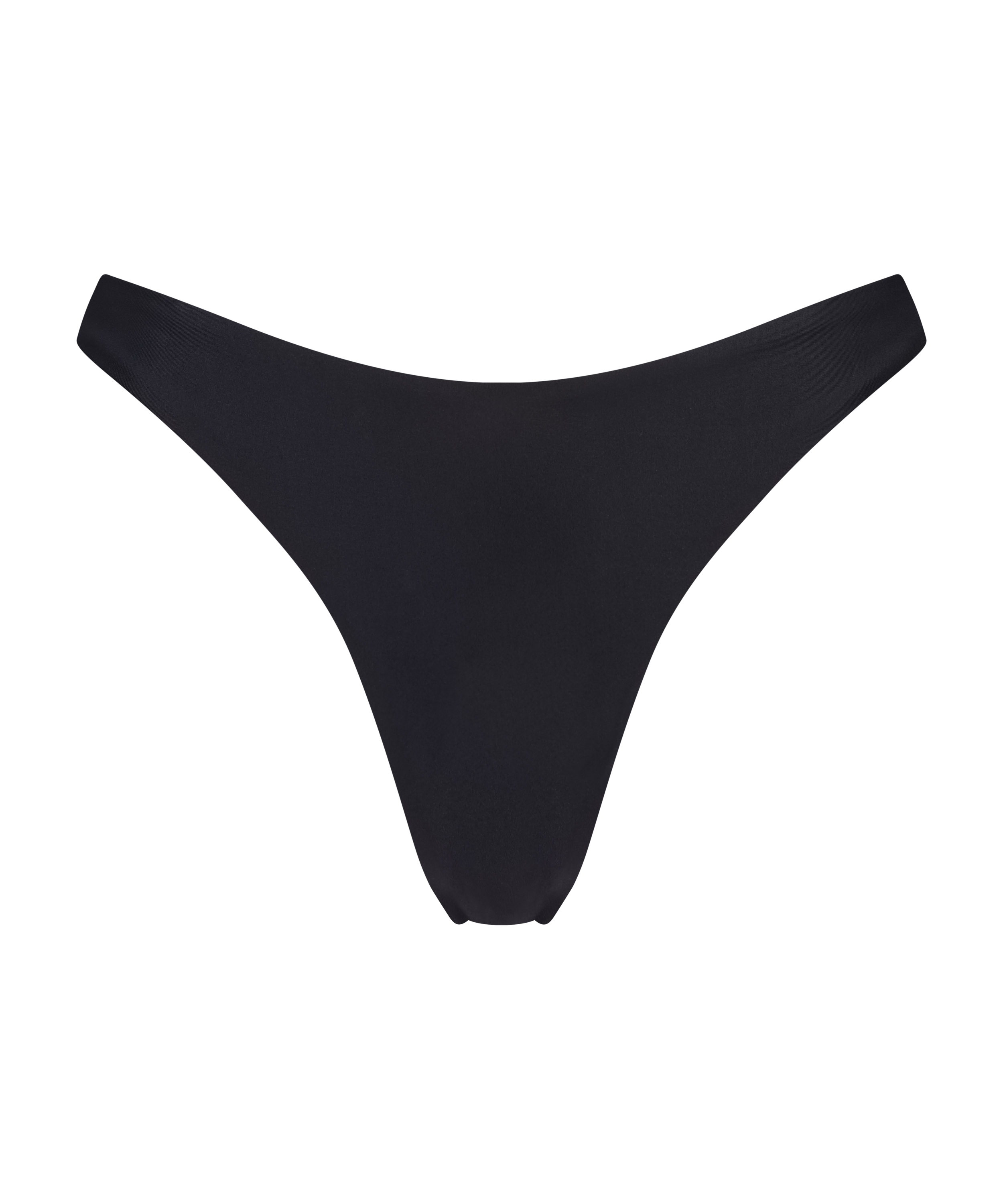 D&oacute;ł od bikini z wysokim wycięciem Juicy, Czarny, main