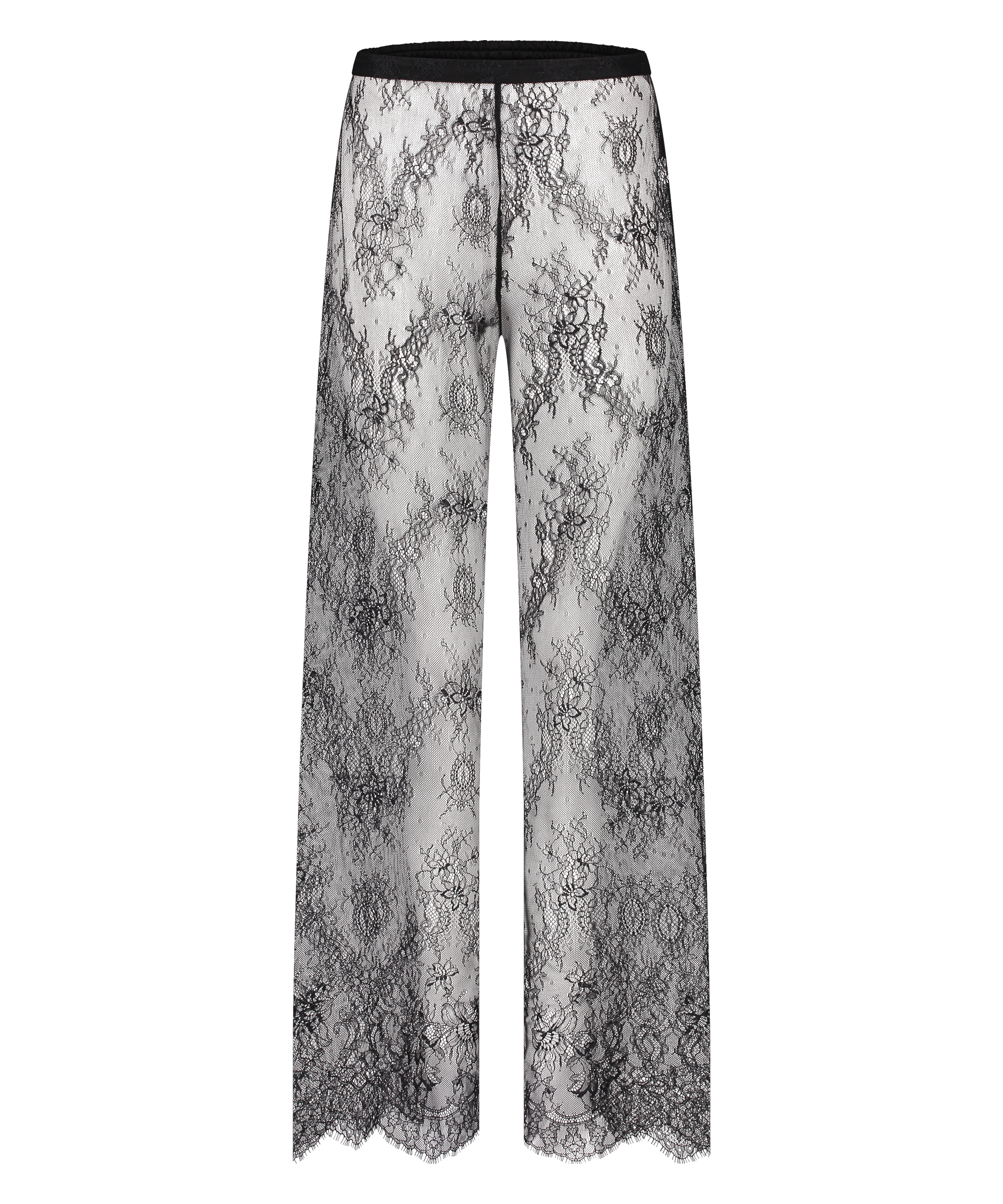 Spodnie Lace Camille, Czarny, main