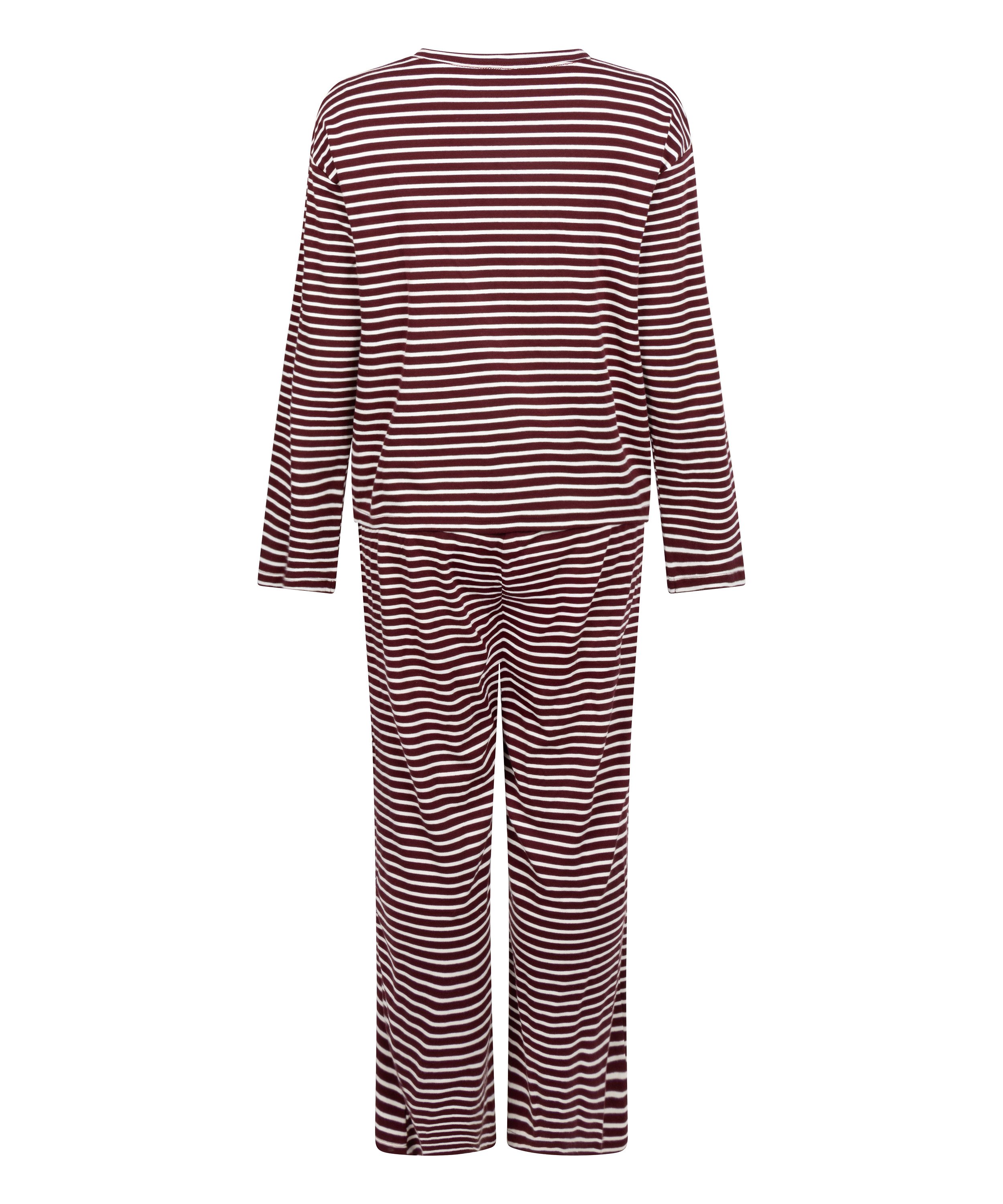 Zestaw piżamowy z bawełny dżersejowej, Fioletowy, main