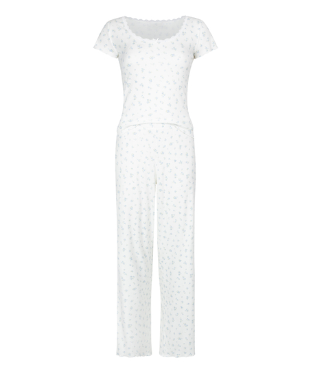 Piżama Rib, Niebieski