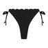 D&oacute;ł od bikini Scallop, Czarny