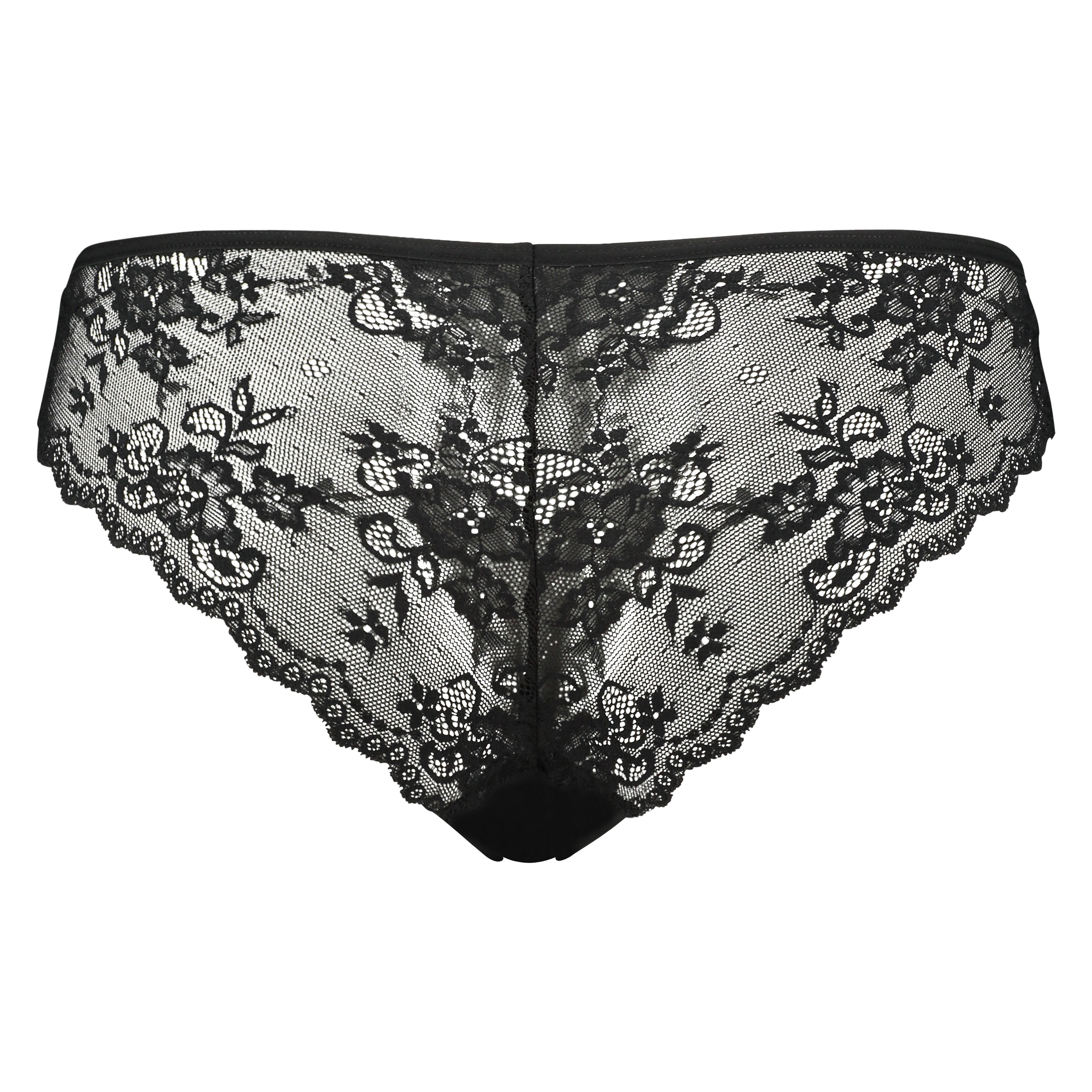 Brazyliany Lace Back, Czarny, main