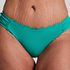 Majtki Bikini Rio Scallop, Zielony