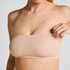Bandeau Bralette Smooth, Beżowy