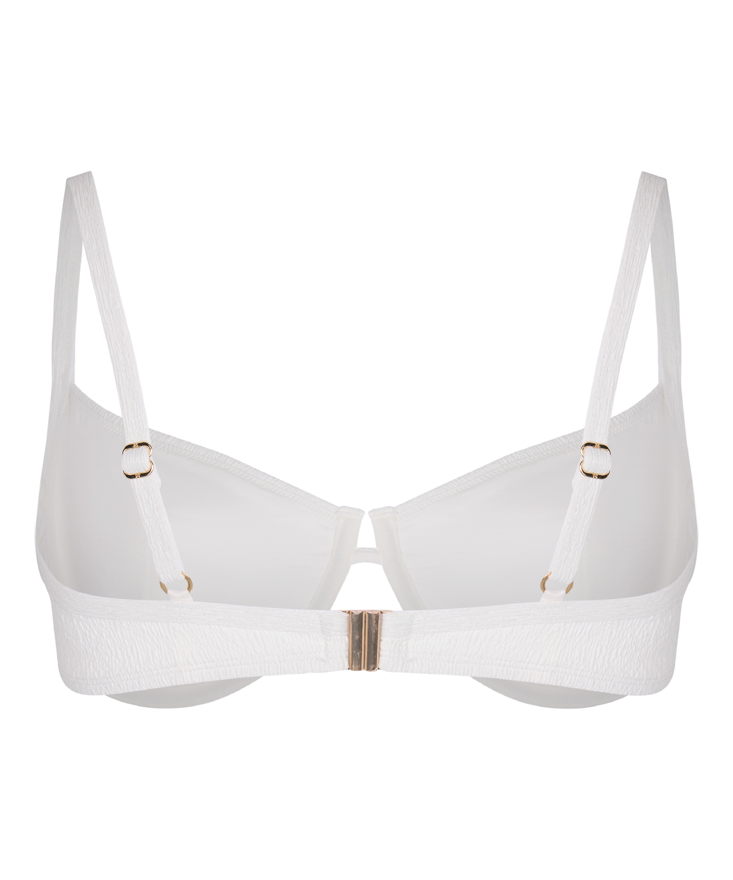 Biustonosz Bikini z Fiszbinami i Wkładkami Aruba, Biały, main