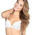Padded underwired maximizer bra Nella, Różowy