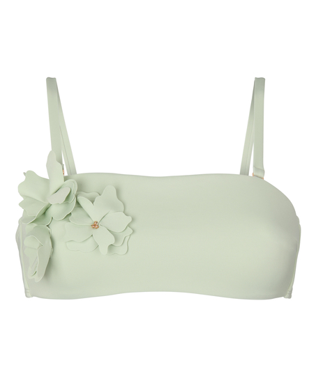 G&oacute;ra od Bikini Bandeau Tulum, Zielony