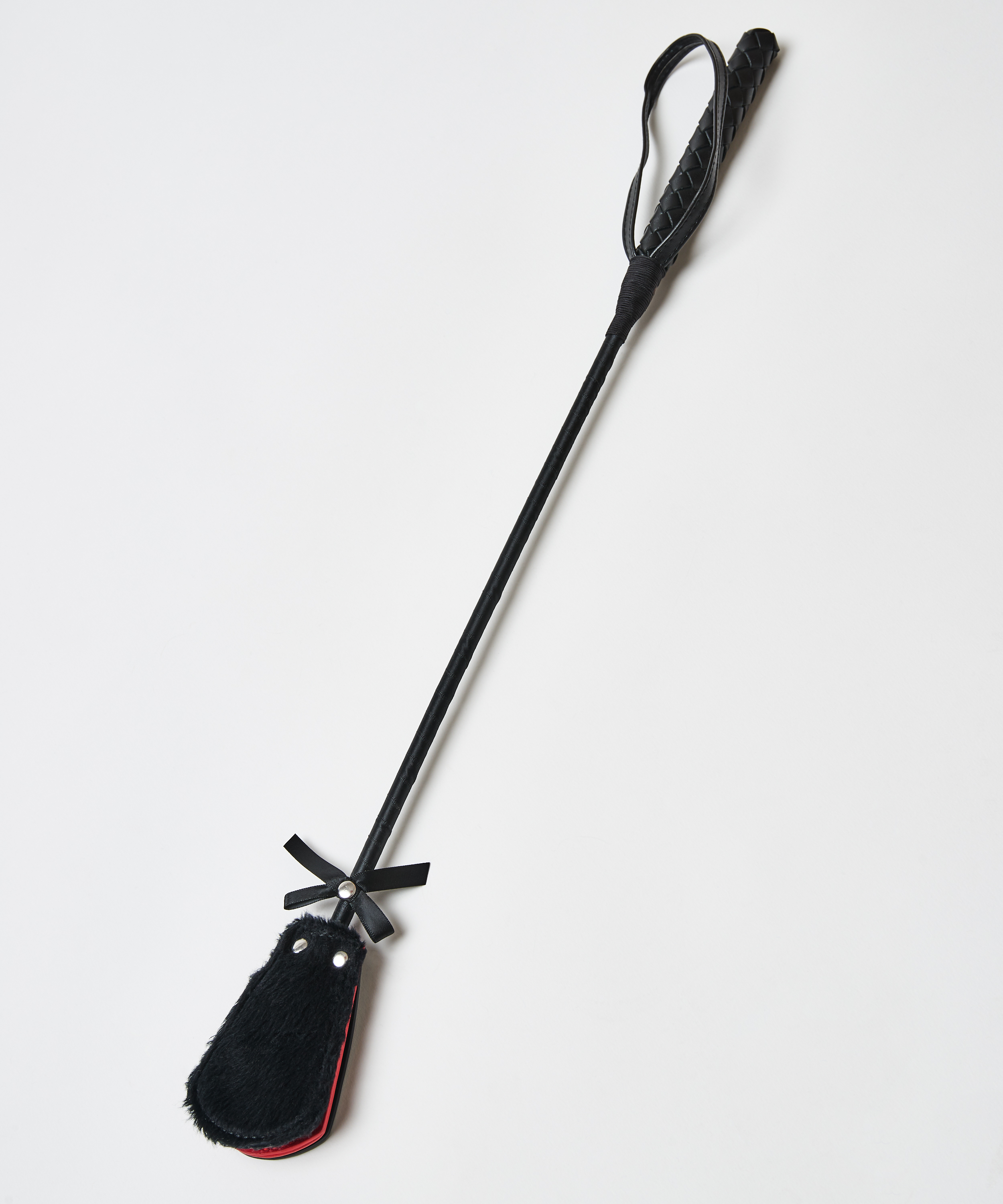 Private Fake Fur Whip, Czarny, main