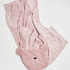 Cosy Bear Throw, Fioletowy