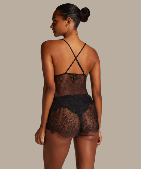 Cami Lace Delphine, Czarny