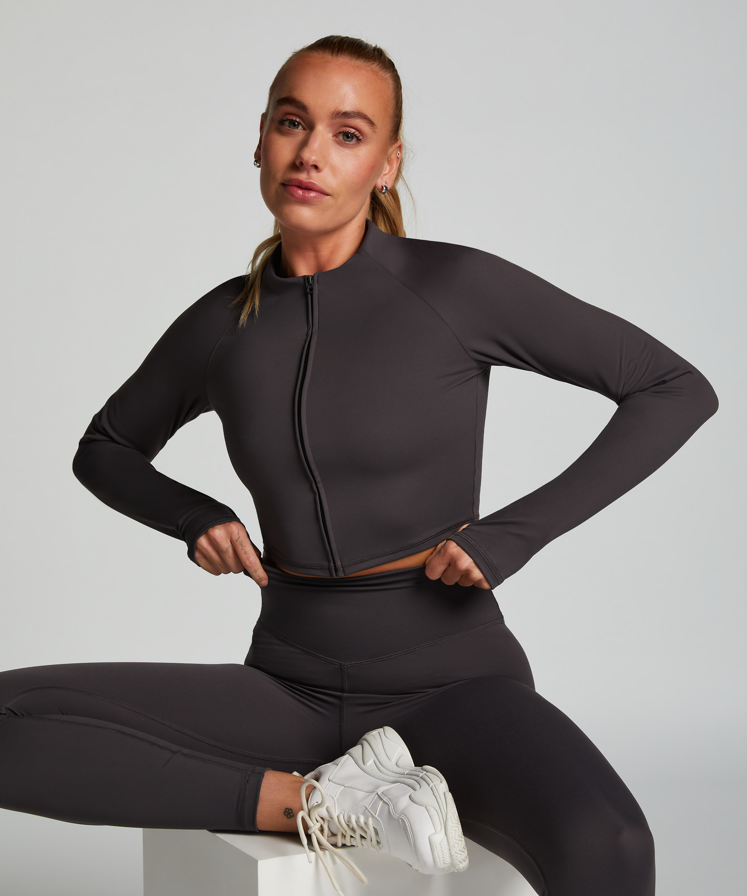 HKMX Kurtka sportowa, Szary, main