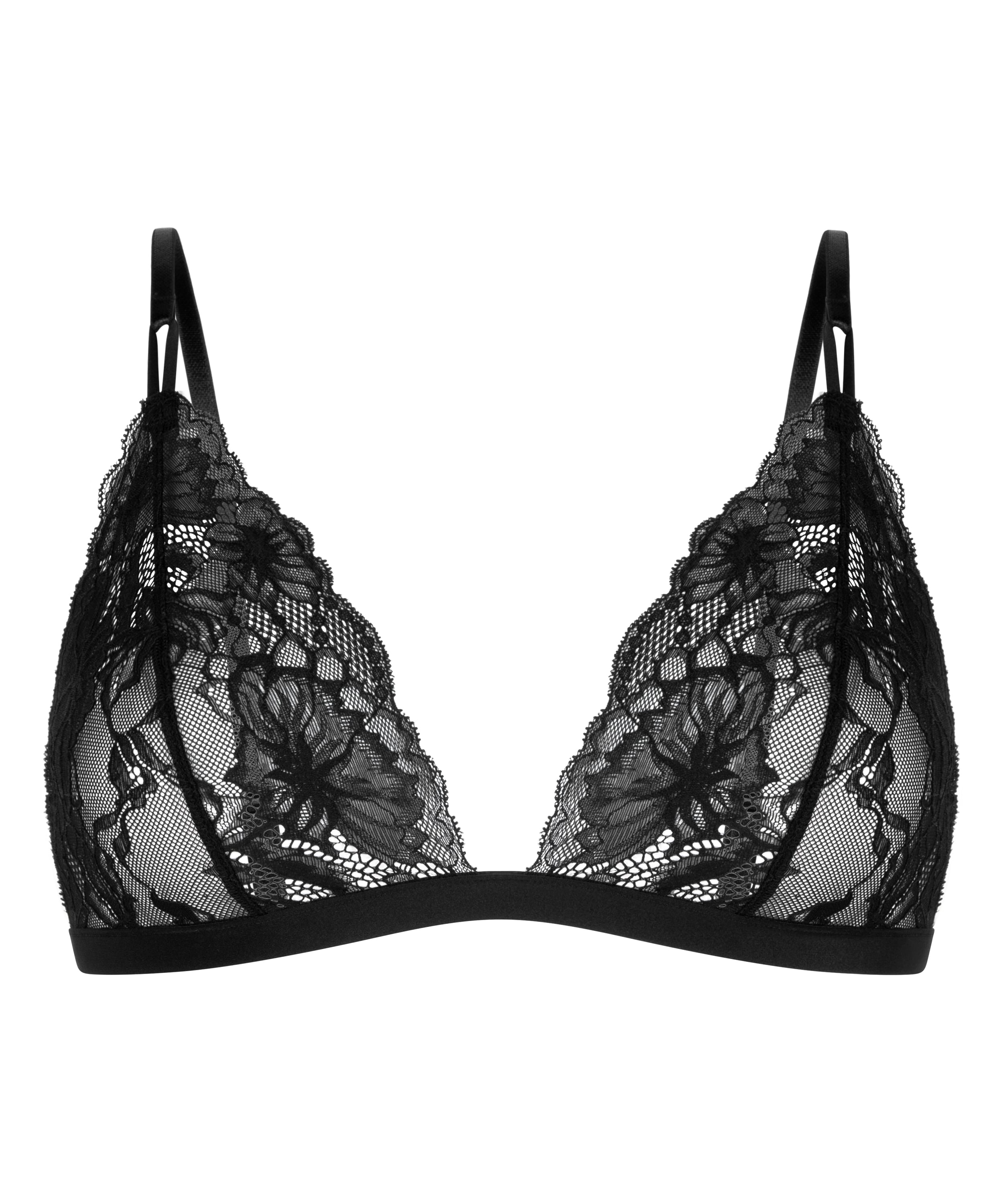 Bralette Stormi, Czarny, main