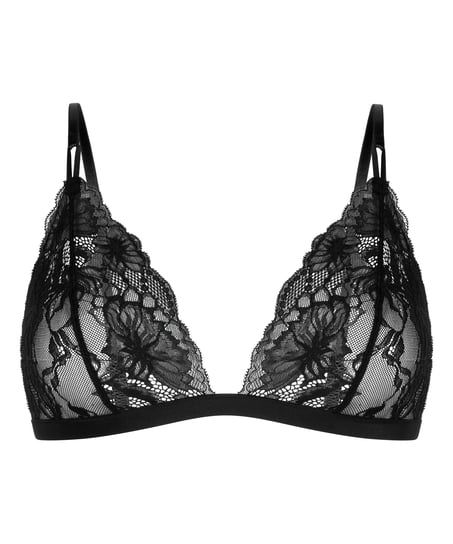 Bralette Stormi, Czarny