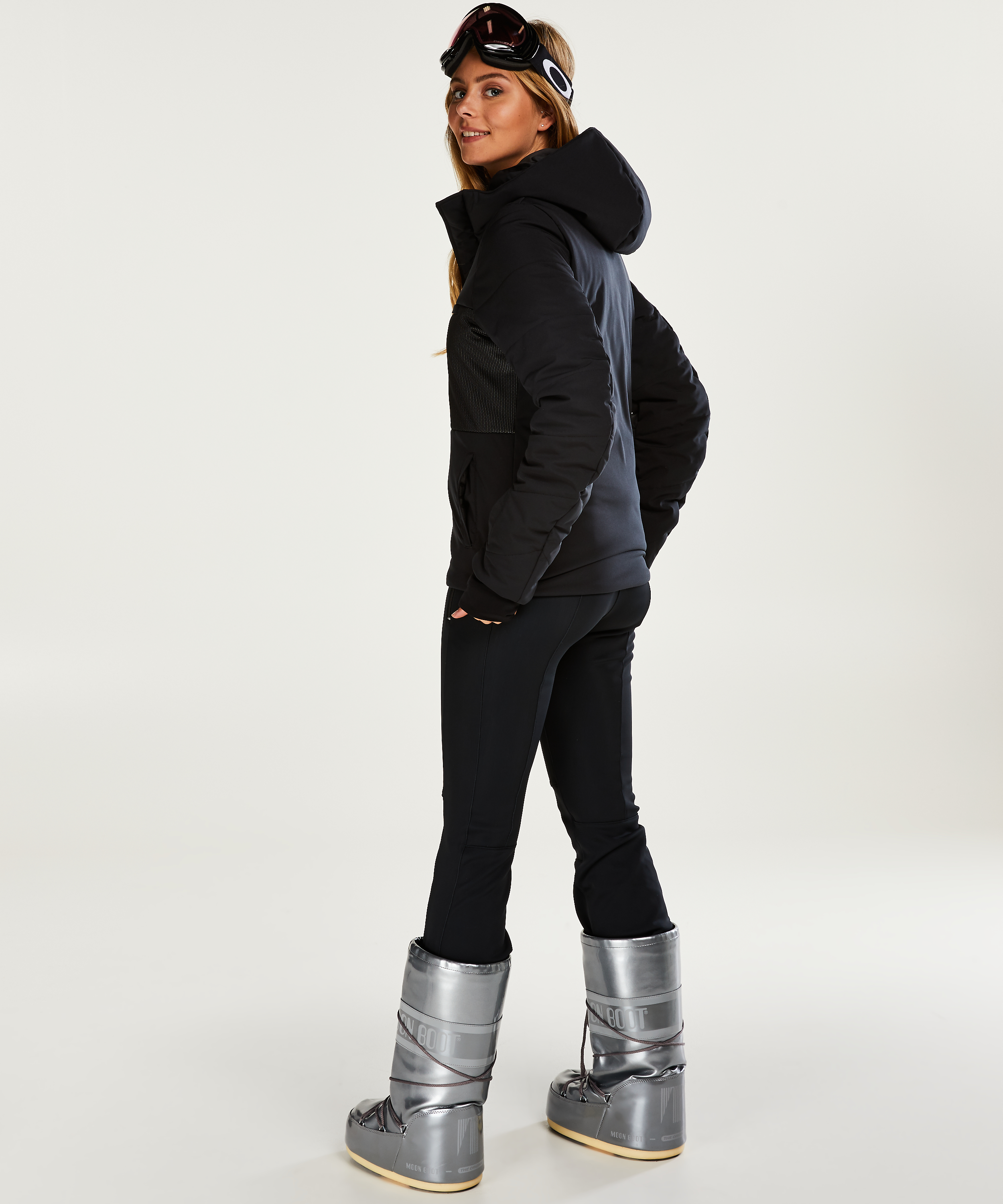 HKMX Ski Pants, Czarny, main