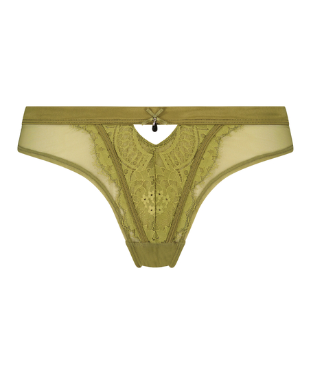 Majtki brazylijskie Amelie, Zielony