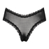 Brazyliany V-shape Mesh, Czarny