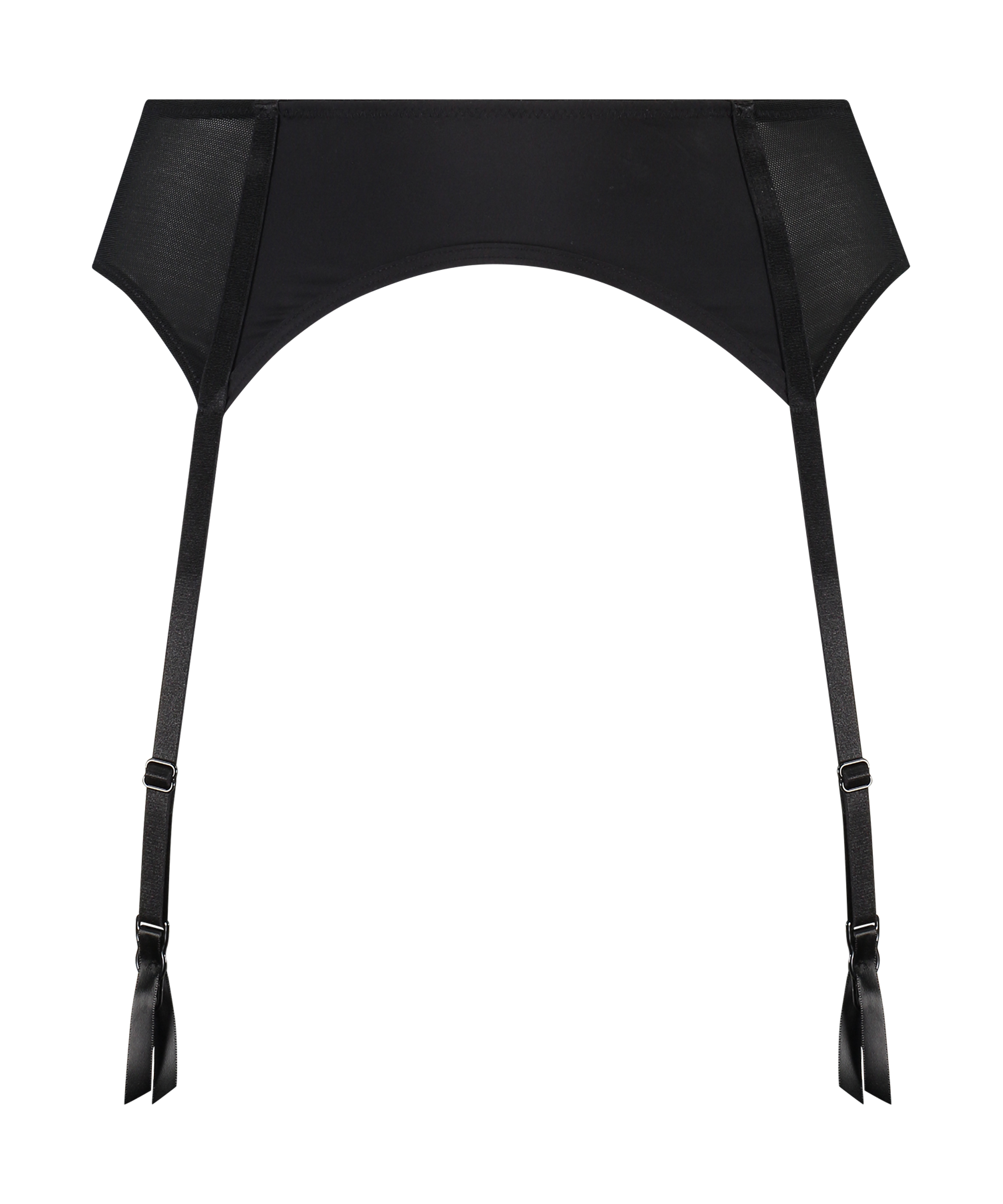 Podwiązki z siateczki, Czarny, main